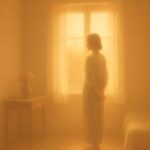 A calm morning scene showing a person near a softly lit window, representing inner peace and the quiet process of emotional and physical healing.