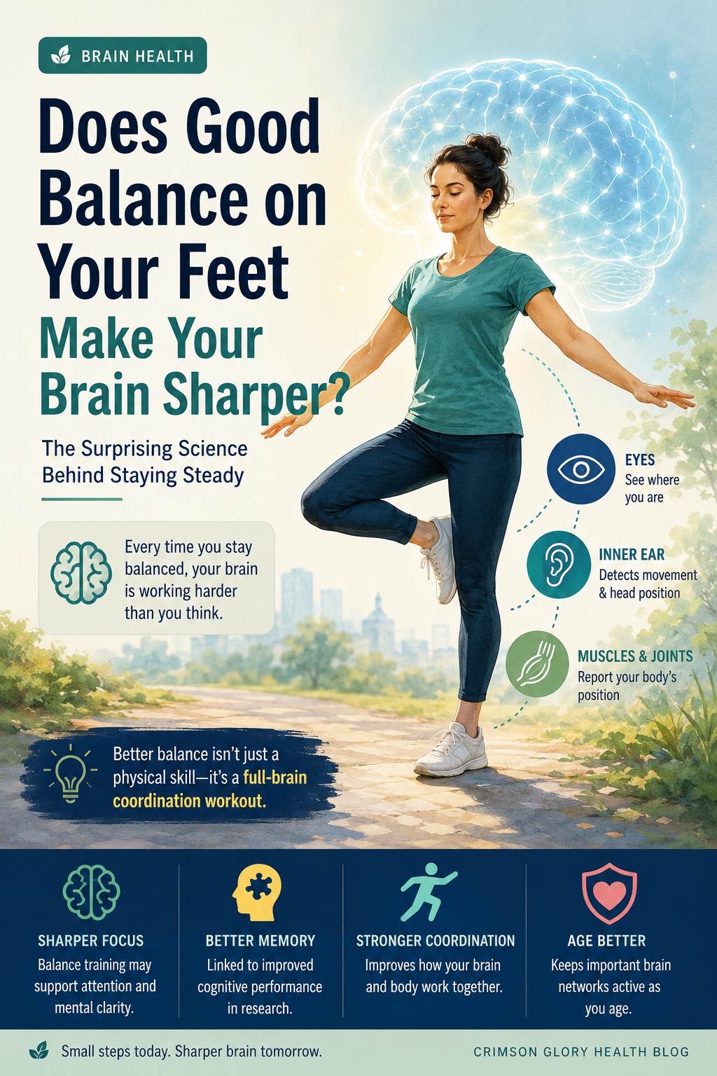 does good balance make your brain sharper